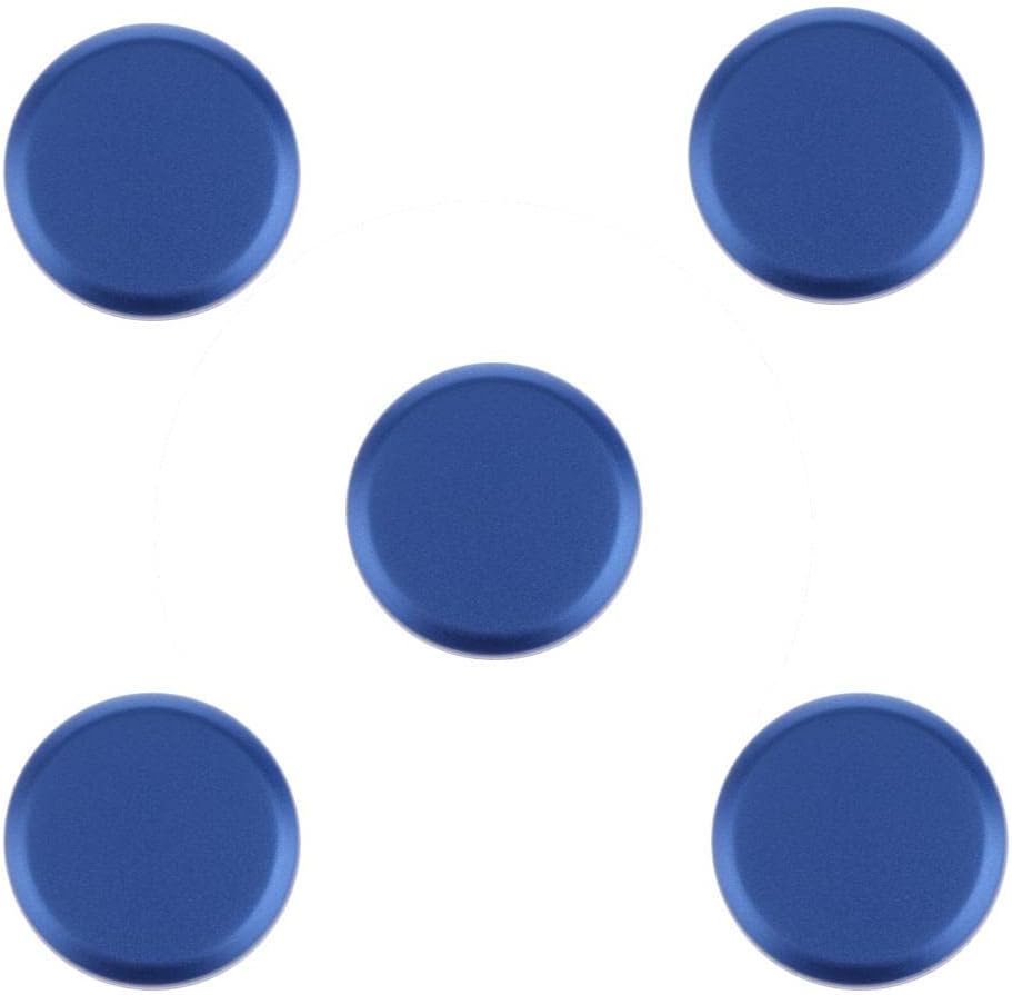 LOOM TREE® 5 Pcs Door Handle Exterior Push Button Cover Trim For Wrangler Blue | 5 Pieces Door Handle Button Cover Trim