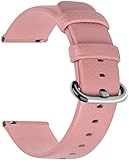 【18mm Uhrenarmbänder für Damen Herren】Bitte lesen Sie die Auswahl Anleitung und messen Sie Ihre Uhr,bevor Sie das bestellen, sonst werde das band an Ihrer Uhr nicht passen. Das Armband geeignet für jede traditionelle oder intelligente Uhr, die man 18mm Ansatzbreite verwendet.