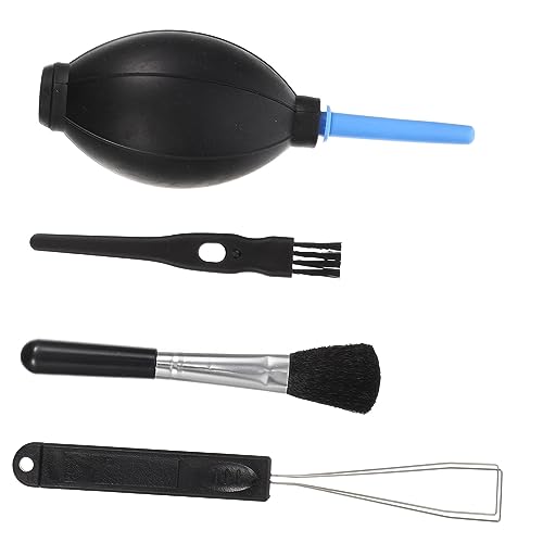 Happyyami 4-Piece Keyboard Cleaning Kit Professional Laptop Cleaning Tools Multi-Functional Keyboard Duster Dust Universal Keycap Puller