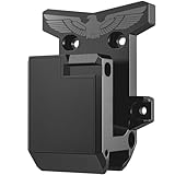 Witto AR15 Wall Mount for 223/5.56 Rifle+Magazine, AR Rifle Wall Rack Runner Mount Display with Strong and Solid PA Material, Frosted Surface, AR Mount for Wall,Withstand 300Lbs of Tension,Black
