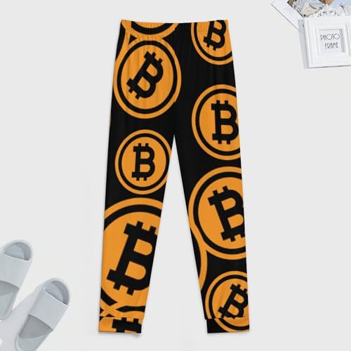 Bitcoin Mens Sleep Pajamas Pants Cotton Pjs Elastic Waist Lounge Sleepwear Lightweight Joggers - Image 5