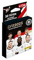 Panini DFB 2025-125 Jahre Fußballgeschichte | Eco-Blister 2 mit 10 Tüten + 1 Special Sticker + Heartforcards® Versandschutz