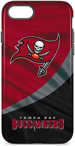 Skinit Pro Phone Case Compatible with iPhone 8 - Officially Licensed NFL Tampa Bay Buccaneers Design