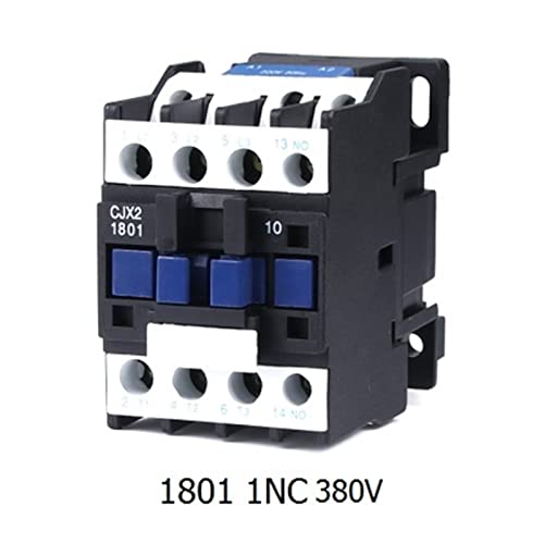 Contacteur électrique triphasé CJX2 LC1 commande bobine 380V circuit triphasé - 2