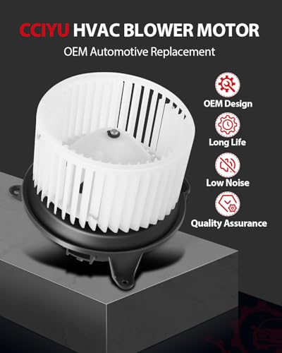 Image of CCIYU AC Blower Motor Fit for Ford F-150 2004-2008 /Expedition 2003-2006 /06-2008 Lincoln Mark LT /03 04 2005 2006 Lincoln Navigator 700139 Front HVAC Heater Blower Motor Assembly Automotive Replacement