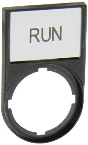 Eaton M22S-ST-GB7 22mm Pushbutton Legend Plate, 