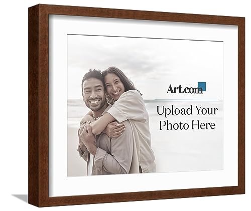 ART.COM Create Your Own Customized Framed Photos With Your Photos, Upload Personal Images or Art, Custom Framing Options, 14'' x 11''