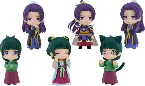 グッドスマイルカンパニー 薬屋のひとりごと 【BOX】ねんどろいどさぷらいず 薬屋のひとりごと 猫猫&壬氏コレクション（6個入） プラスチック製 塗装済みフィギュア ノンスケール 専用台座付属 1BOX6個入り(全6種) 全高約70mm