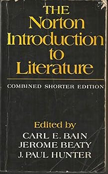 Paperback The Norton introduction to literature Book