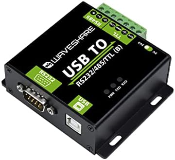 Waveshare Convertitore USB A RS232/485 - Chip FT232RNL, Per Mac/Linux/Windows, Stabile