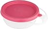 Food Plate with Mycey Lid - Pink