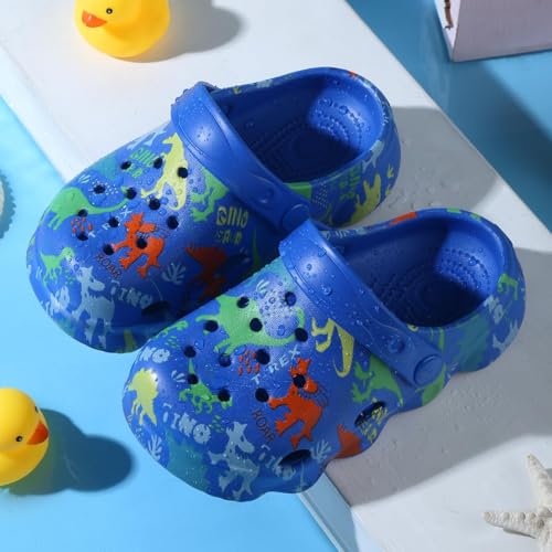Image of Girls' Clogs for Toddlers & Kids Lightweight Garden Shoes Breathable Slip-on Slides Sandals Slippers Children's Beach Water Shoes