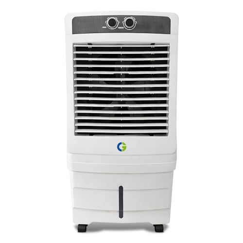 CG Norris 68L Desert Air Cooler for Home | Inverter Compatible | Ice Chamber | Castor Wheels | Water Level Indicator | Up to 45 Ft Air Throw | 3 Yr Motor and Pump Warranty | 1 Yr Product Warranty