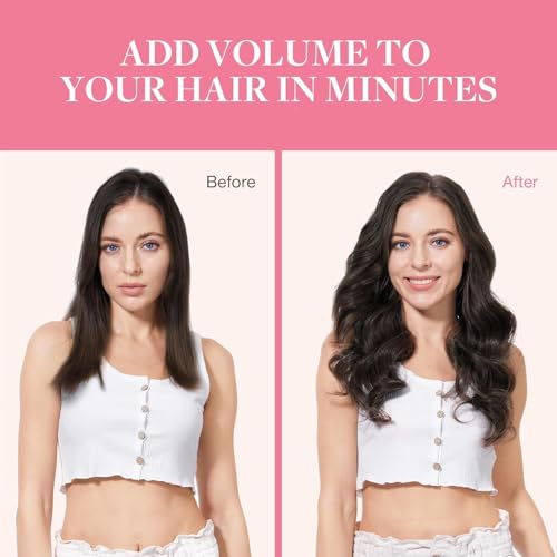Image of GOO GOO Seamless Clip in Hair Extensions Real Human Hair Remy Extensions