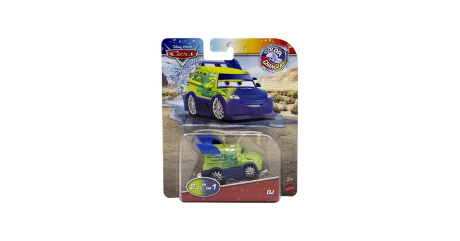 Amazon.com: Disney Pixar Cars Color Changers DJ Vehicle