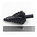 DIY Step Drill Black Step Drill Incremental Drilling 8 Sizes Of Industrial Reamer Taper Hole Drilling Triangle 8 Steps 10-45mm Nitriding