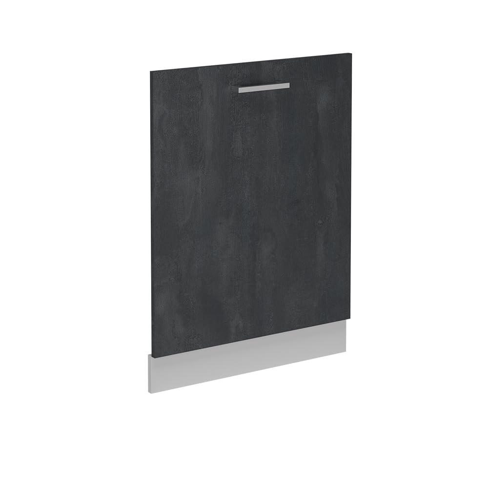 Vicco Panel przedni zmywarki "R-Line", Czarny beton, 60 cm