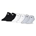 Under Armour Youth Charged Cotton 2.0 No Show (6 Pack), Youth Large, True Gray Heather/Assorted
