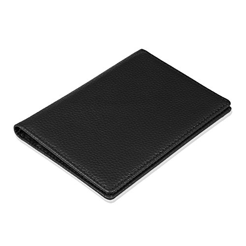 Image of FINTIE Passport Holder, Slim Travel Wallet RFID Blocking Card Case Cover Passport Cover Protector Essentials with Credit Card Slots for Women /Men | Slim