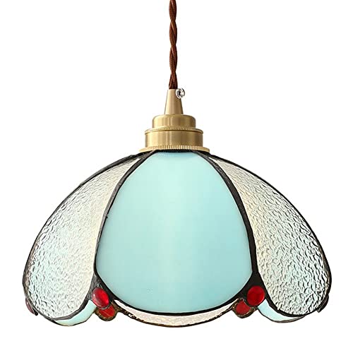Luces de Vaso WQHPLMD con Moldura Azul para Dormitorio