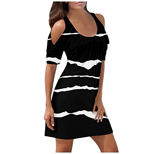 Sommerkleid Damen Strandkleider Sommer Festliche Kleider für Hochzeit...