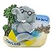 Elefant Reisende Koh Samui Suratthani 3D Handgemalte Harz Magnet Kühlschrank Bangkok Thailand Hua Hin Chiang Mai Phuket Wat Arun Buddha Elephant Palace Schwimmender Markt Pattaya Beach Thai Boxing