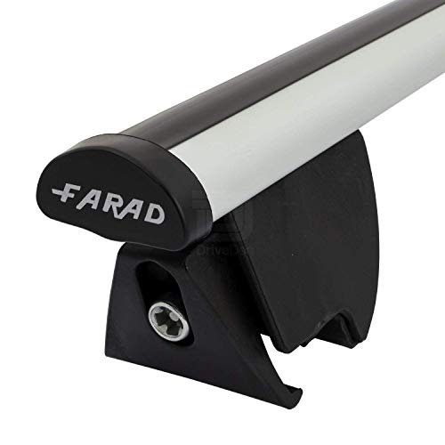 Barres de toit alu Farad Hilo anti-bruit pour Skoda Superb SW à rails hauts