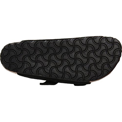 Image of Birkenstock Arizona Soft Footbed Black Suede Narrow Width - EU Size 44 / Men's US Size 11-11.5