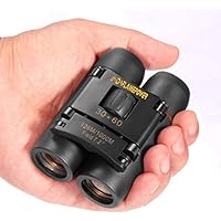 DFlamepower Mini Binoculars 30x60 Compact Folding Telescope with Waterproof for Adults/Birdwatching/Travelling/Sightseeing/Hunting/Outdoor birding