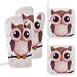 【Bequem und weich】Entworfen mit Ihrem Komfort im Hinterkopf, unsere Koch-Ofenhandschuhe sind aus weicher, atmungsaktiver Baumwolle, die sich sanft auf Ihrer Haut anfühlt. Bumpy Oberflächen, hervorragende rutschfeste Leistung, diese dicken Handschuhe bieten viel mehr Komfort und Handschutz. Verabschieden Sie sich von steifen, unbequemen Ofenhandschuhen und genießen Sie ein angenehmeres Kocherlebnis