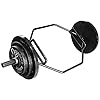 Hex Bar Weights Set Olympic Weight Plates Set for Deadlift Weightlifting Bodybuilding 2 Inch Hexagon Trap Bar with Weights for Exercise & Fitness Home Gyms