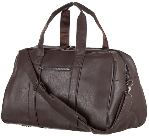 Ashford Ridge 40 l duffelväska för resor, Mörkbrunt, 40L, Reseduffel