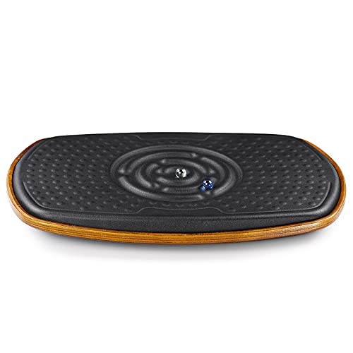 Licloud Standing Desk Anti Fatigue Mat With A Interesting Game, Wooden Wobble Balance Board Stability Rocker With Ergonomic Design Comfort Floor Mat #TOP6