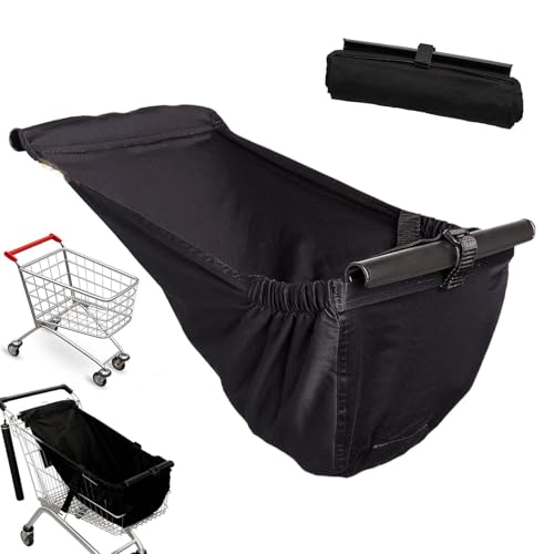 para Carrito de Compras   Plegable para bebé, Hamaca Ajustable | Lavable Impermeable para supermercado, Tienda, Viaje, Restaurante, Uso en Coche, Elevador po
