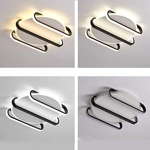 Plafond LED Light avec Télécommande Plafonnier Créatif Contemporain 20" 4000lm - 2