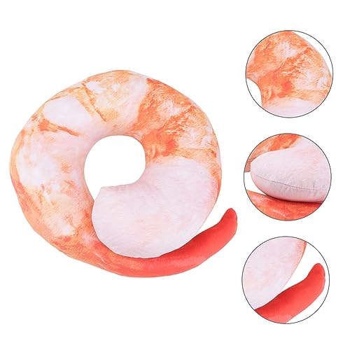 VICASKY Simulation Garnelen Kissen 40cm Weiches üsch Realistisches Garnelen Stofftier Kuschelkissen Für Und Ideal Als Dekokissen Oder