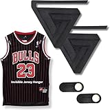 AVIVA Sports - Unsichtbarer Wandtrikot-Aufhänger | Trikot-Aufhänger für die Wand | ideal für alle Sport-Trikots | Sportdisplay (Einzelpackung)