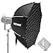NEEWER Softbox Parabolico Ottagonale da 90cm, Soft Box Bowens Compatibile con Aputure 120d Compatibile con Godox SL60w Q4 AS600B CB300B Q300 Luce, Diffusori, Griglia, Borsa e Panno da Pulizia, NS92P immagine