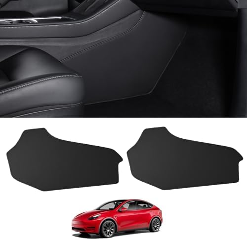 BASENOR Center Console Side Anti-Kick Mats for Tesla Model Y 2020...