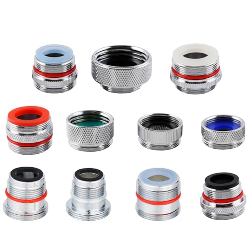 11pc Brass Faucet Adapter Kit