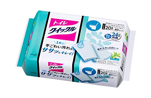 トイレクイックル つめかえ用 ジャンボパック 20枚