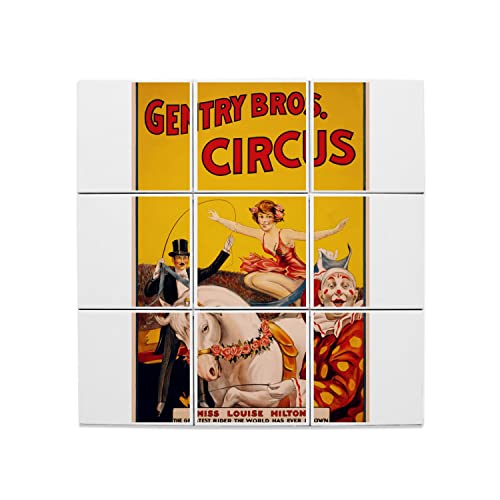 Carreaux céramique cirque vintage pour revivre la magie des souvenirs d'enfance