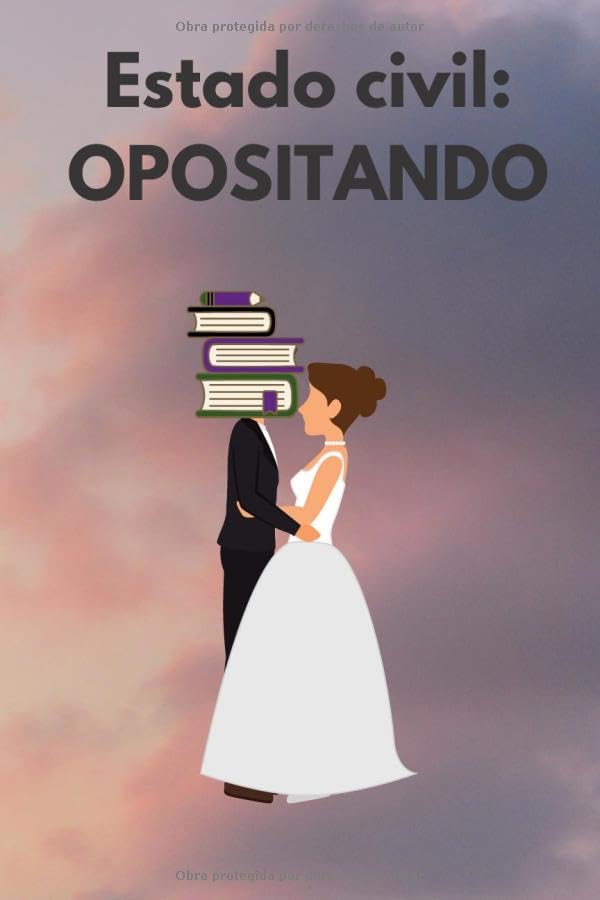 LIBRETA PARA OPOSITORA Estado civil OPOSITANDO Libreta motivadora para personas que están opositando Diario de apuntes Bloc de notas Cuaderno de ...