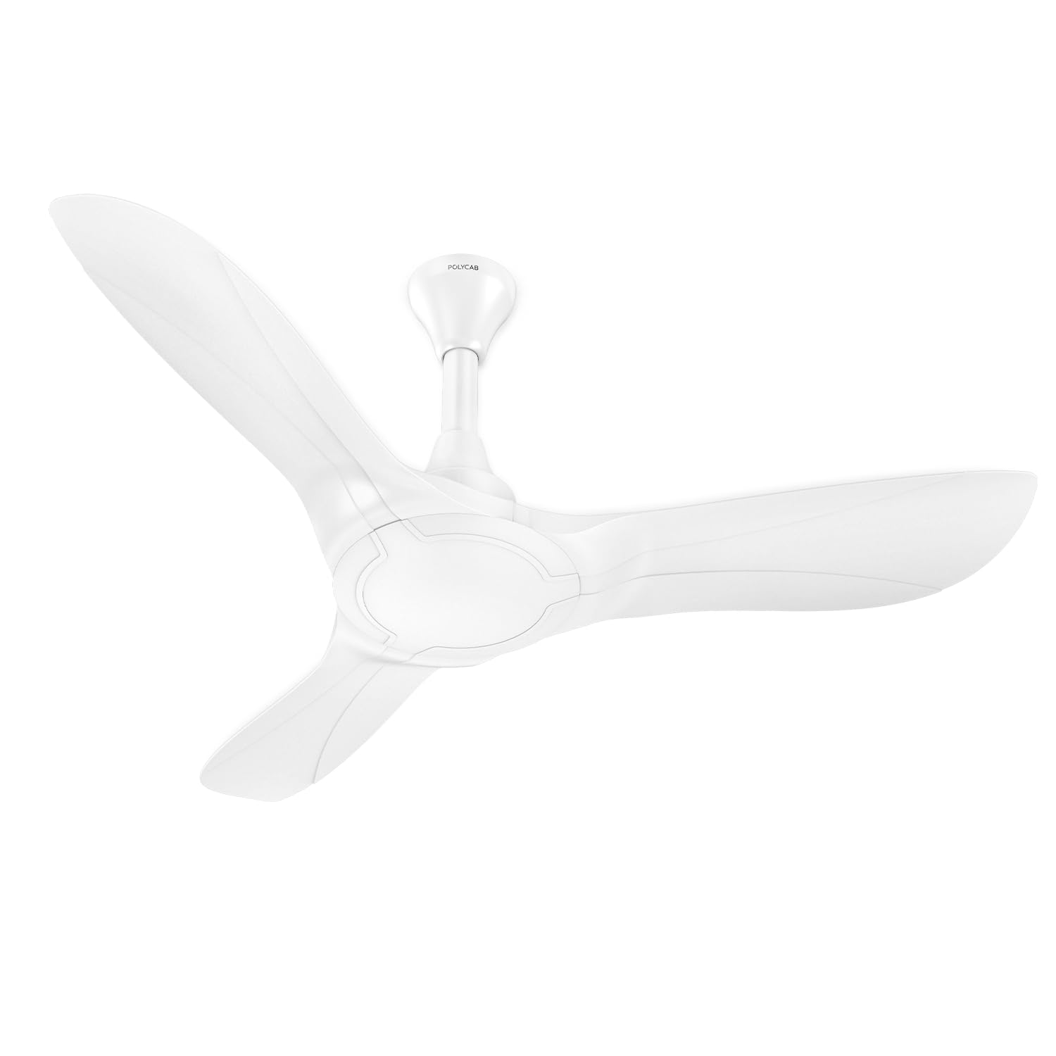 Polycab Silencio Cruiser Prime 1200mm ceiling fan| Higher Air Delivery| Low noise, 3 years warranty,ABS Blade Silent Fan, Dust and rust Free with Premium look, BEE rated 100% copper Winding【White】 (B0DHGYDNL1) Amazon Price History, Amazon Price Tracker