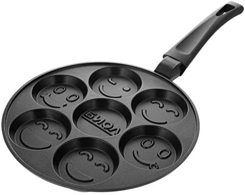 Smiley Faces Crepes Pancake Pan 24 cm Non Stick BIOL