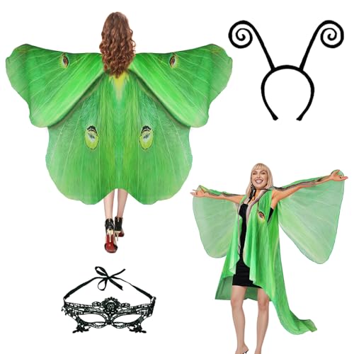 Costume papillon ailes cape évite les déguisements lourds