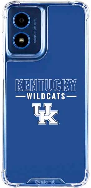 Skinit Clear Phone Case Compatible with Moto G 5G - Officially Licensed University of Kentucky UK Wilcats Mascot Design