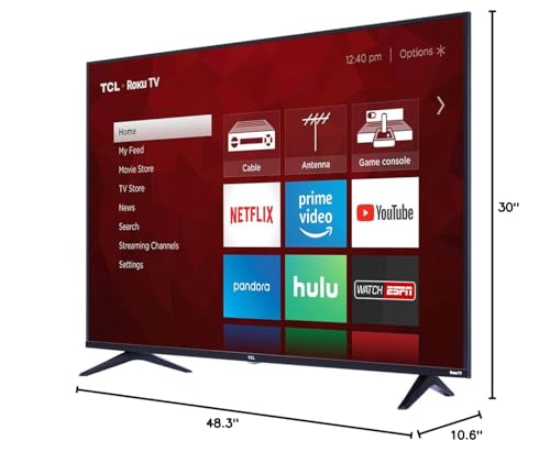 TCL 55S517 55-Inch 4K Ultra HD Roku Smart LED TV (2018 Model) - Image 3