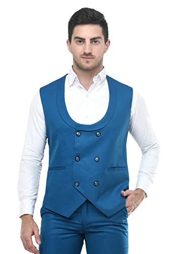 Image of MULTICOLOR STYLISH WAISTCOAT FOR MENS