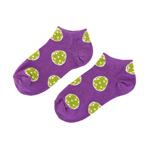 Women’s Tennis & Pickleball Ankle Socks – Fun & Colorful Socks for Players – Great Gifts for Players & Coaches3